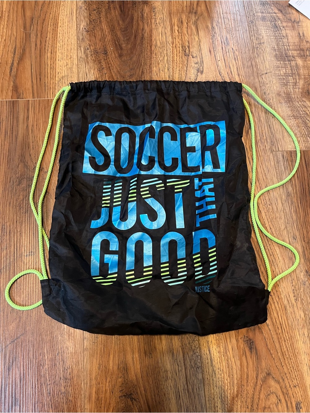 Justice Drawstring Bag